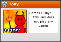 Tony Game Badge Preview