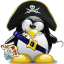 tux the pirate avatar