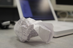 Crumpled Frustration by Aaron Jacobs