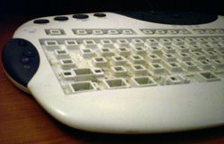 dirty keyboard