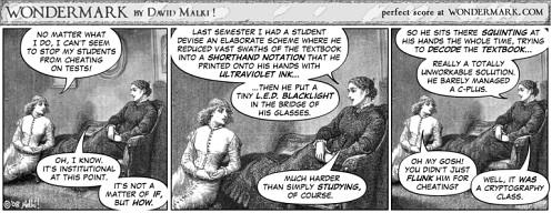 Wondermark 414: In which there may be Shortcuts to Success